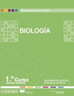 Guía docente de biología de 1 BGU (2024) – Descargar en PDF