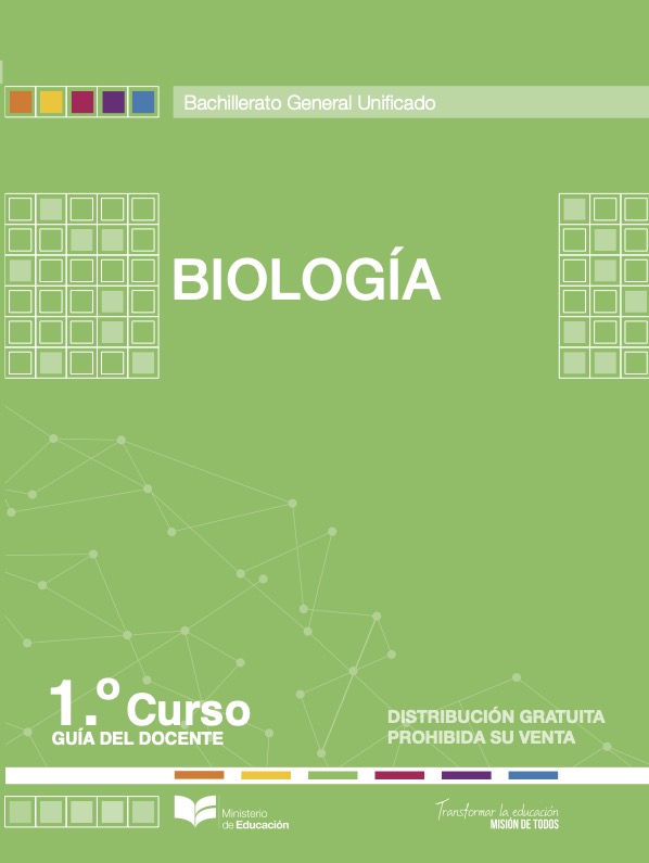 Guía docente de biología de 1 BGU (2024) – Descargar en PDF