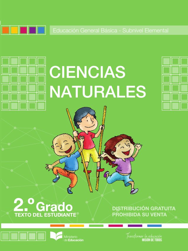 Libro de ciencias naturales de 2 EGB resuelto