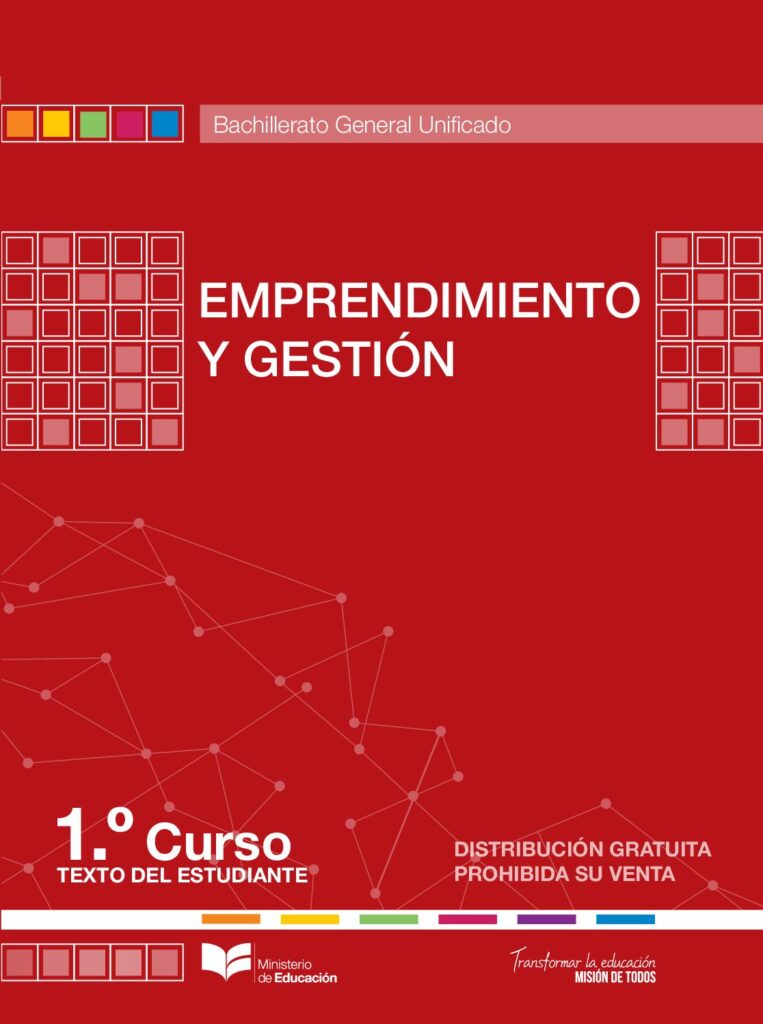 Libro de emprendimiento y gestión de 1 BGU (2024) – Descargar en PDF