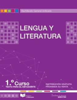 Libro de lengua y literatura de 1 BGU resuelto (2024) – Descargar en PDF