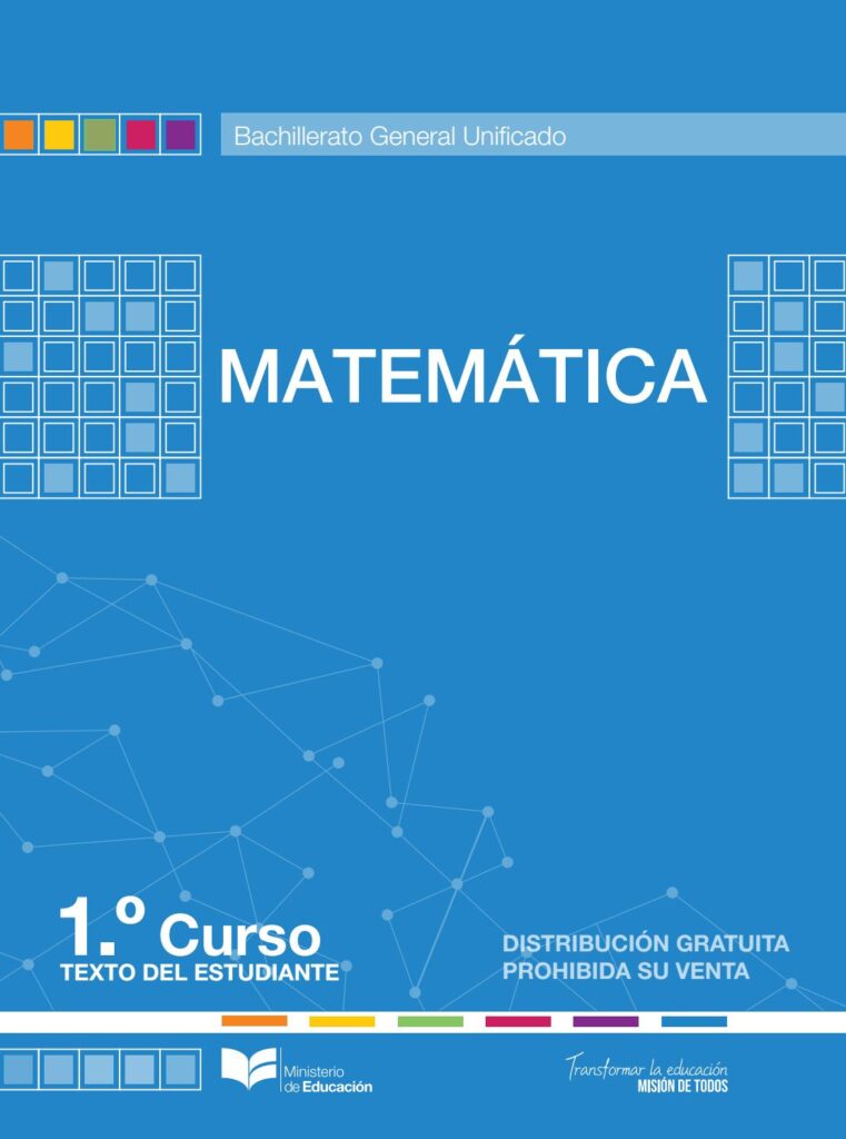 Libro de matemáticas de 1 BGU resuelto (2024) – Descargar en PDF