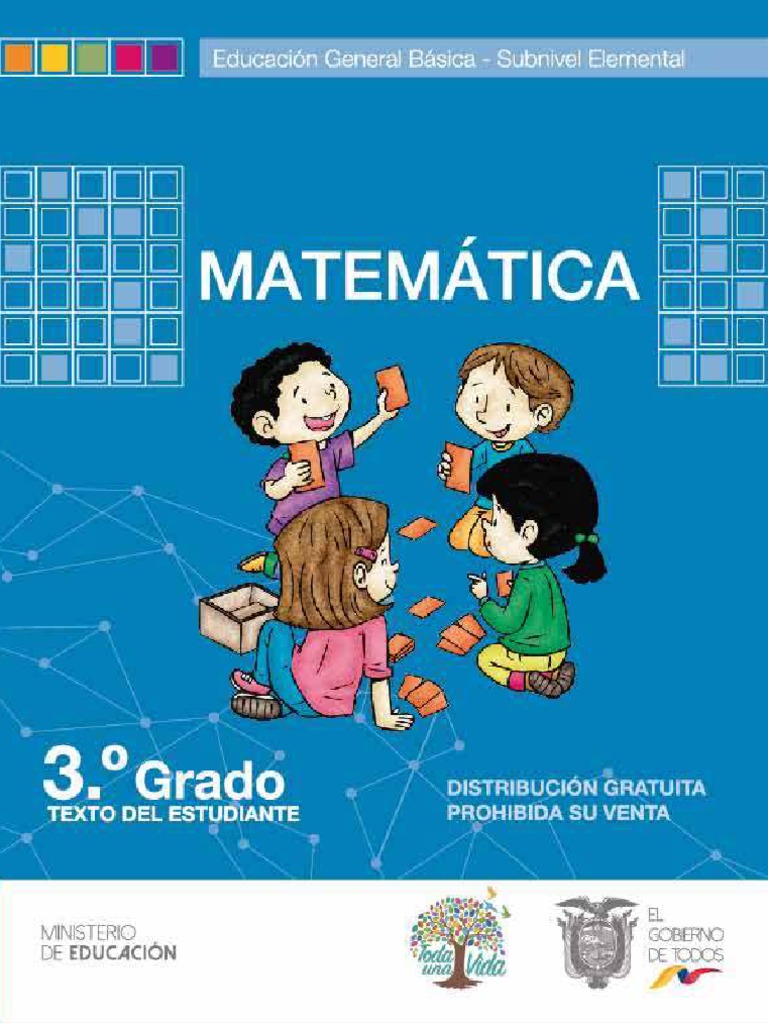 Libro de matemáticas de 3 EGB resuelto (2024) – Descargar en PDF