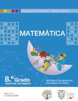 Libro de matemáticas de 8 EGB resuelto (2024) – Descargar en PDF